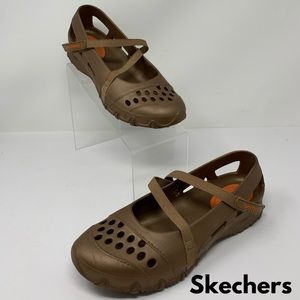 Skechers Gold Mary Janes